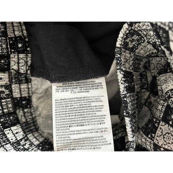 Vans | Skateistan Women's Straight Leg Elastic Waist Print Pants Size M Medium - Picture 15 of 16